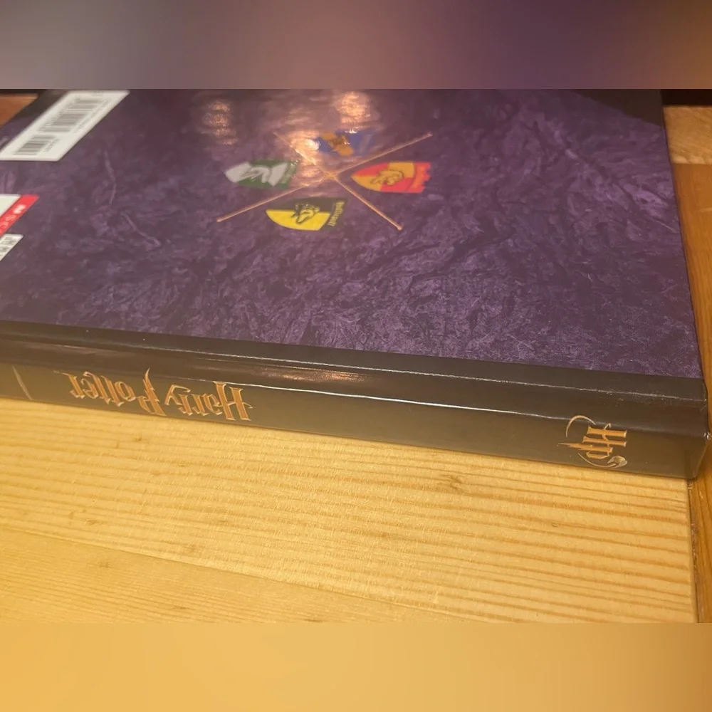 Vintage 2000 Harry Potter Hardcover Journal Scholastic Hogwarts Crests 🛡️📔